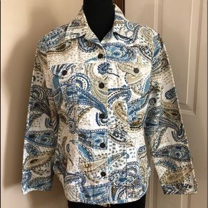 Chico’s Denim Jacket size 1.
